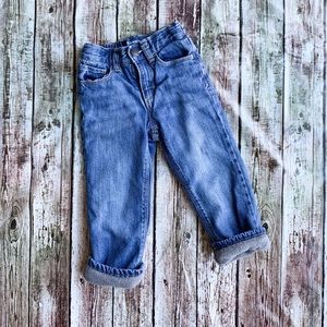 Toddler Fleece Lined Jeans